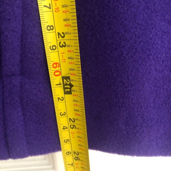 Wool Cashmere Double Breasted Size Medium Pea Coat - Picture 13 of 16